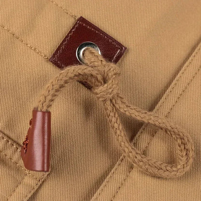 Herre Vinterjakke med Hette – Militærstil, Varm Parkas &amp; Snøjakke