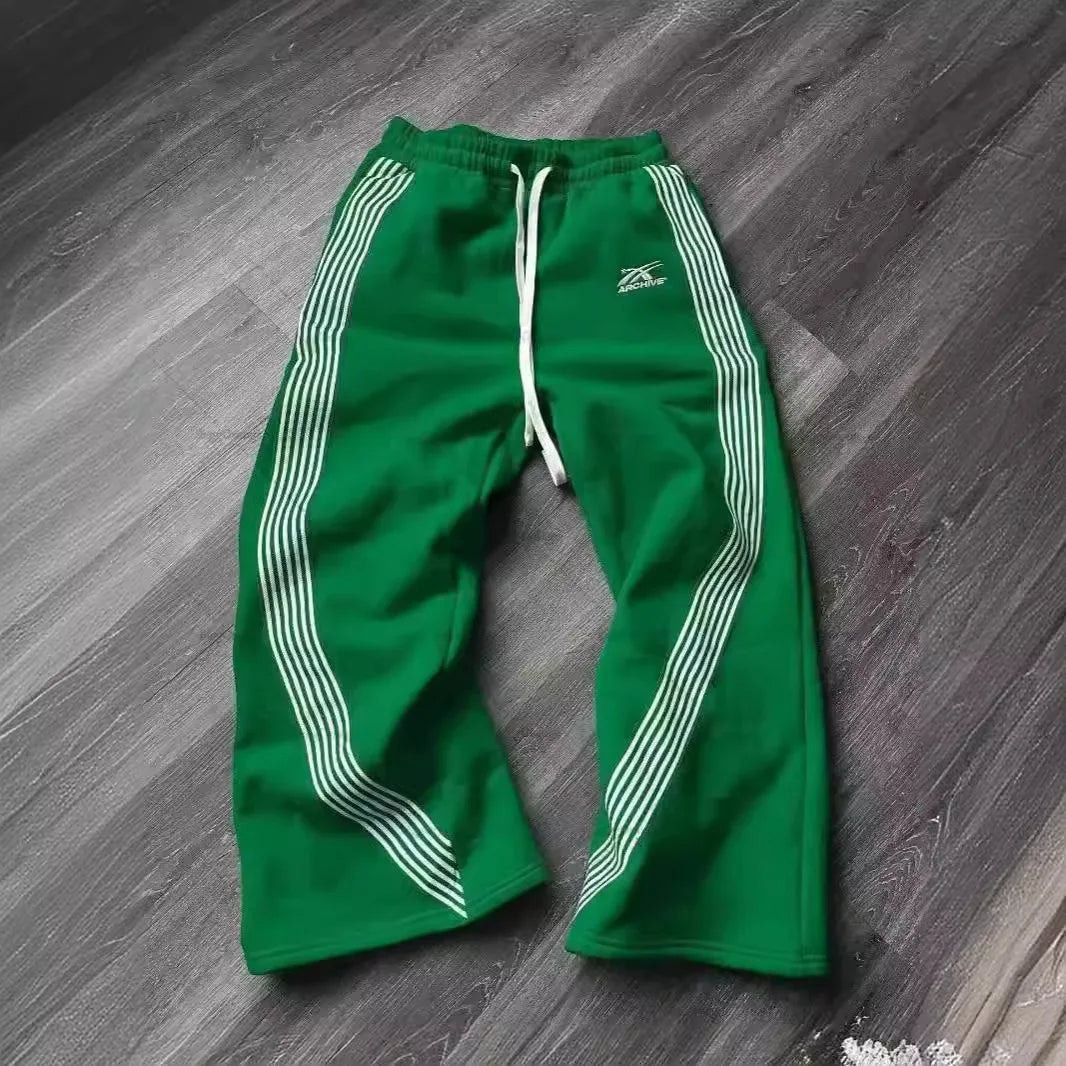 Unisex Joggebukser i Løs Passform – Trendy Streetwear Bukser | Komfortable Allround Trenings- og Hverdagsbukser