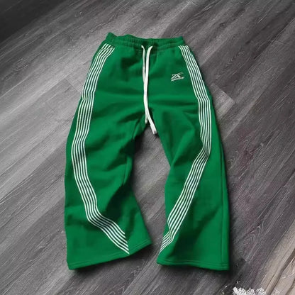 Unisex Joggebukser i Løs Passform – Trendy Streetwear Bukser | Komfortable Allround Trenings- og Hverdagsbukser