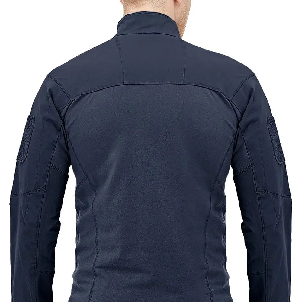 Herre – Langermet 1/4-zip tur- og treningsgenser med glidelåslommer