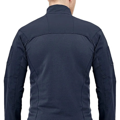Herre – Langermet 1/4-zip tur- og treningsgenser med glidelåslommer