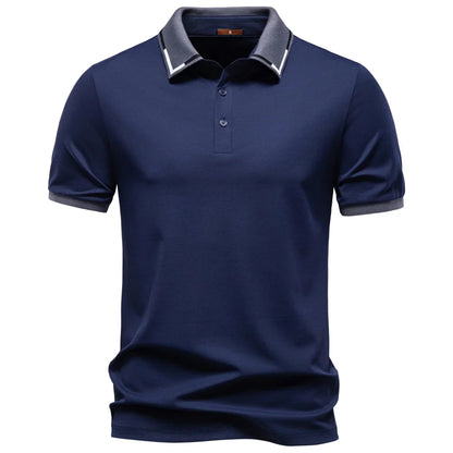 Polo T-skjorte til Herre – Slim Fit &amp; Lett Sommerkomfort