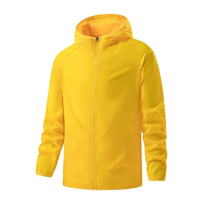 Unisex Turjakke – Vanntett &amp; Vindtett | Lett Vindjakke med Solbeskyttelse for Fotturer &amp; Utendørs