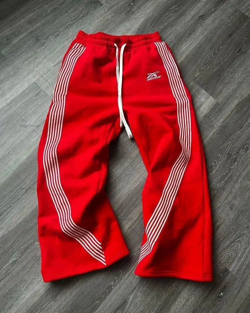 Unisex Joggebukser i Løs Passform – Trendy Streetwear Bukser | Komfortable Allround Trenings- og Hverdagsbukser