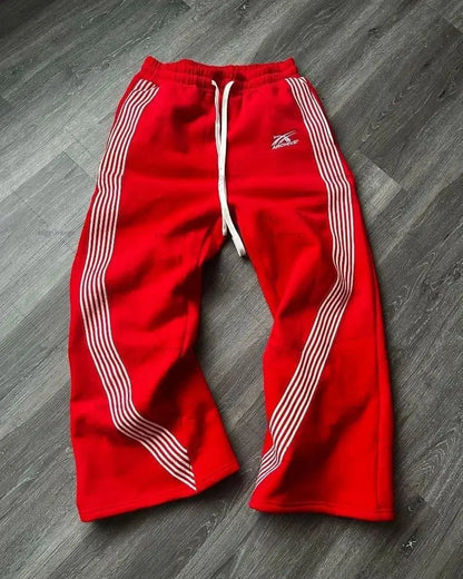 Unisex Joggebukser i Løs Passform – Trendy Streetwear Bukser | Komfortable Allround Trenings- og Hverdagsbukser
