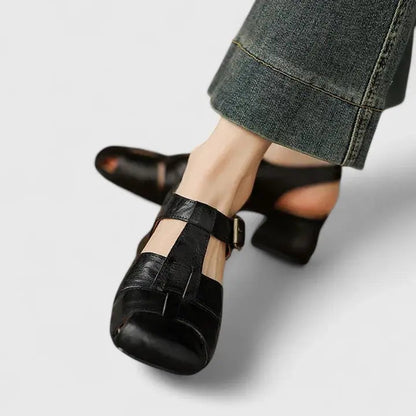 Celina | Elegante skinnsandaler