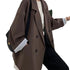 Vintage Blazer for Dame – Løs Dobbelspent Dressjakke med Lange Ermer | Elegant & Trendy Høststil 2025 – Svart
