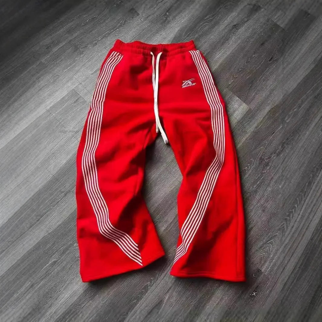 Unisex Joggebukser i Løs Passform – Trendy Streetwear Bukser | Komfortable Allround Trenings- og Hverdagsbukser