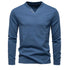 Klassisk Henley Langermet T-skjorte for Menn – 100 % Bomull | Myk, Pustende og Elegant Topp i Premium Kvalitet – TS9008-Khaki