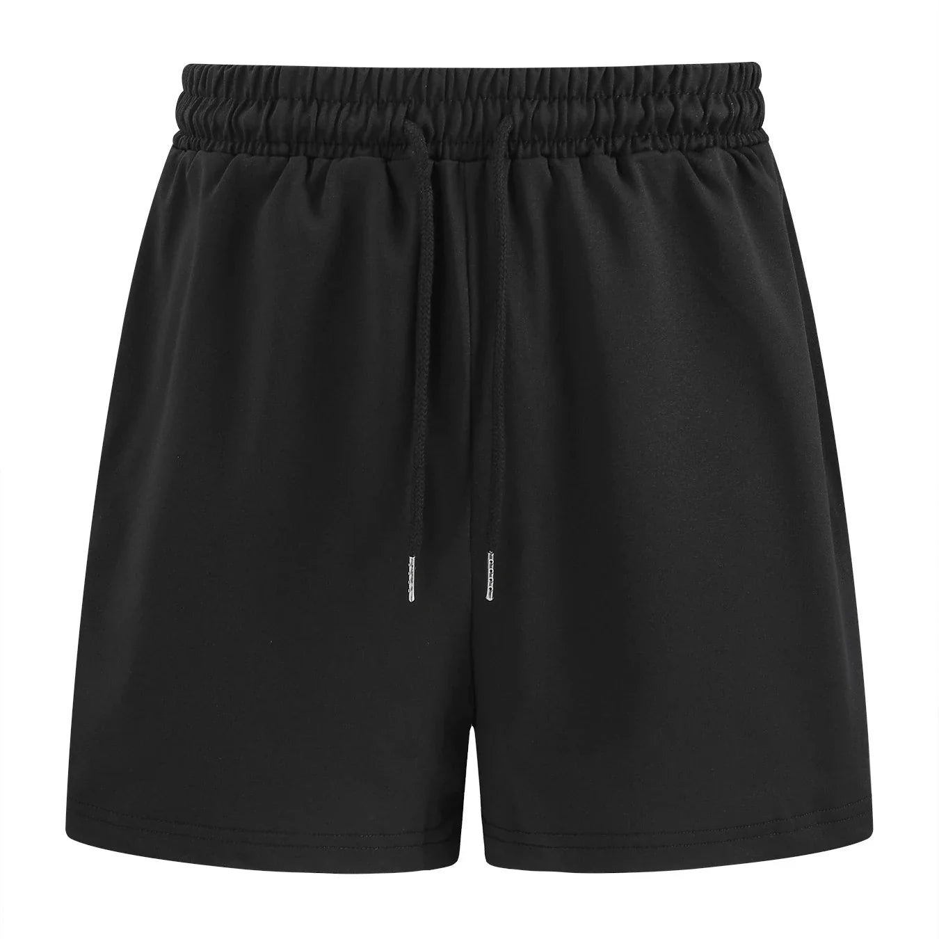 Høytlivs Shorts til Dame – Komfortabel Sporty Shorts med Snøring &amp; Lommer