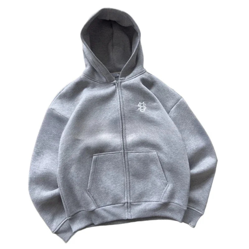 Trendy Joggebukser for Menn og Kvinner – Løse Wide Leg Sweatpants med Brodert Logo og Lommer | Streetwear &amp; Komfort i Ett