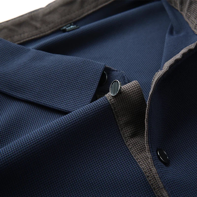 Herre Langermet Polo – Business Casual, Komfortabel &amp; Allsidig