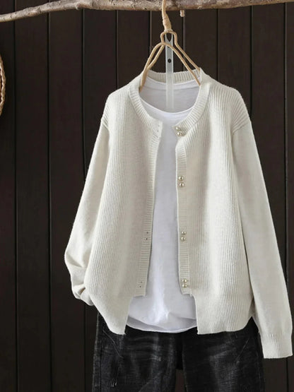 Klaerigo | CARDIGAN MED PERLEKNAPPER