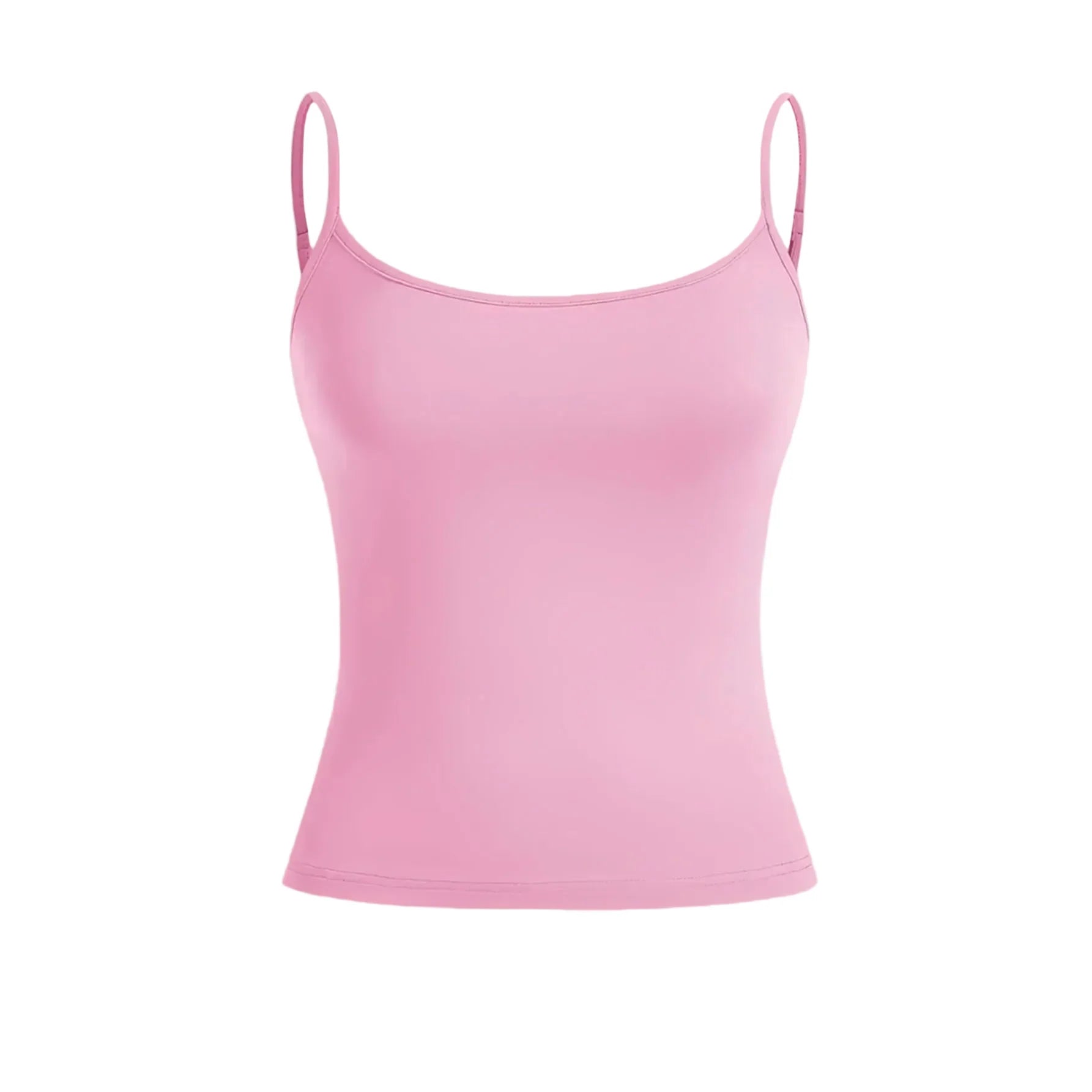 Slim Fit Tank Top til Dame – Enkel og Pustende Sommertopp