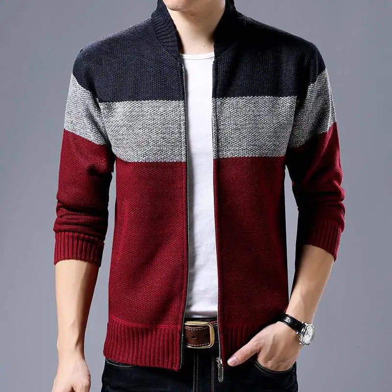 Tri-Tone Curated Cardigan