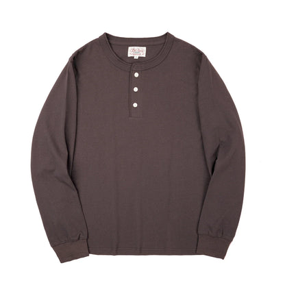 Klassisk Henley Langermet T-skjorte for Menn – 100 % Bomull | Komfortabel Høstgenser Perfekt til Lag-på-Lag