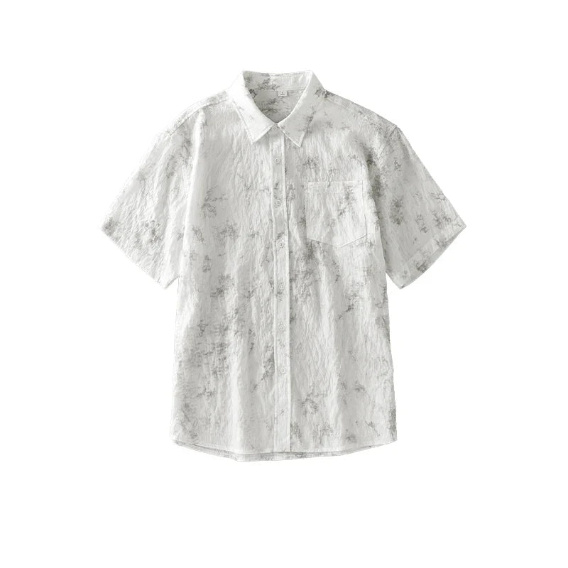 Hawaiisk Skjorte til Herre – Lett Lyocell &amp; Pustende Sommerstil