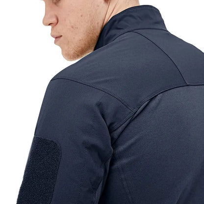 Herre – Langermet 1/4-zip tur- og treningsgenser med glidelåslommer