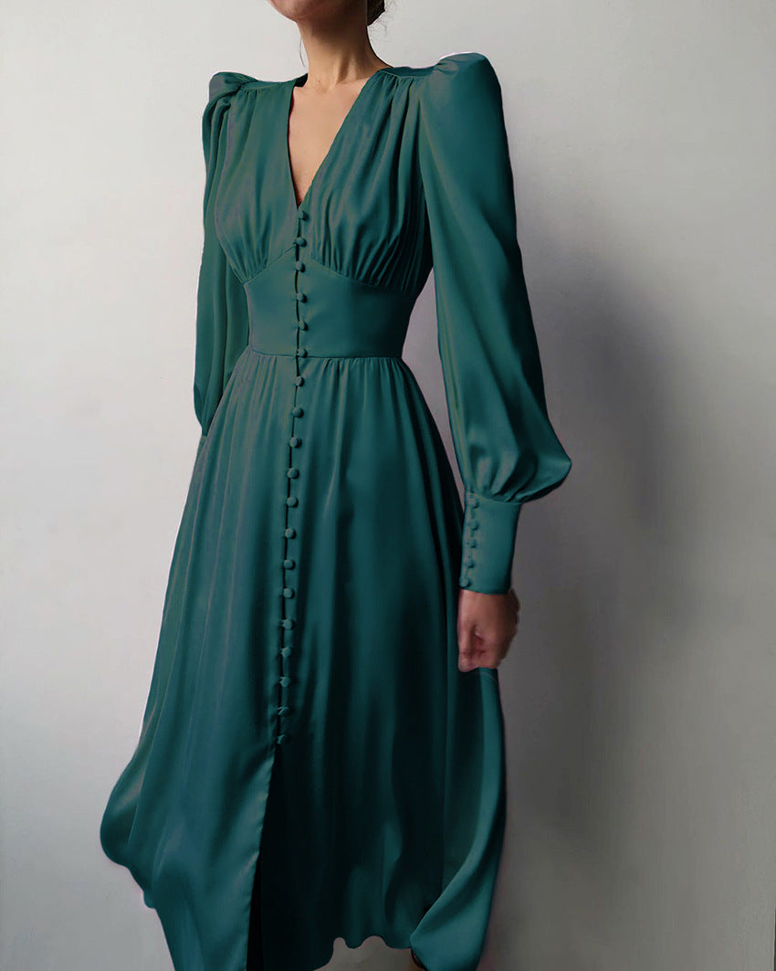 Elegante satengkjoler