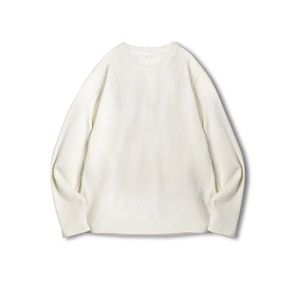 Kraftig Langermet T-skjorte til Herre – 300g 100% Bomull (Vintage Stil)
