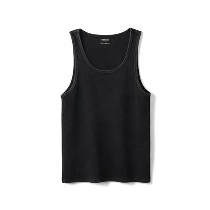 Vintage Tank Top til Herre – 280gsm Ermeløs T-skjorte for Sommer og Trening