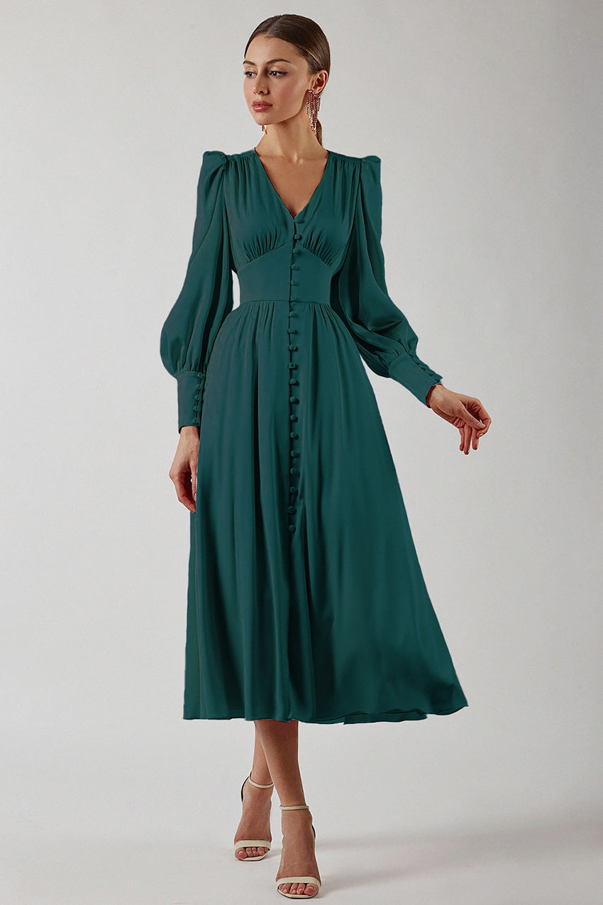 Elegante satengkjoler