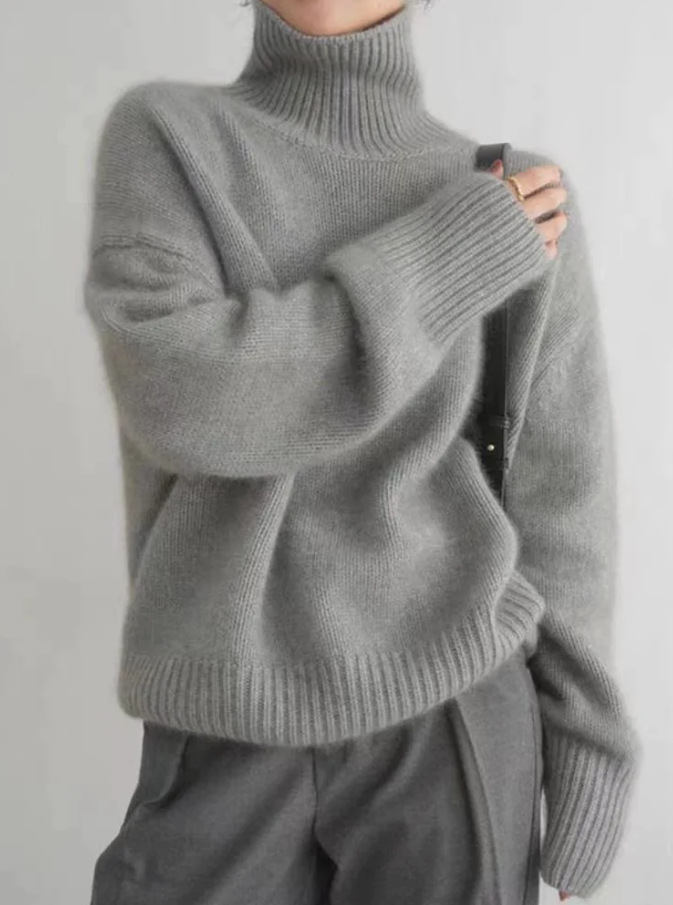 Kasjmir turtleneck-genser
