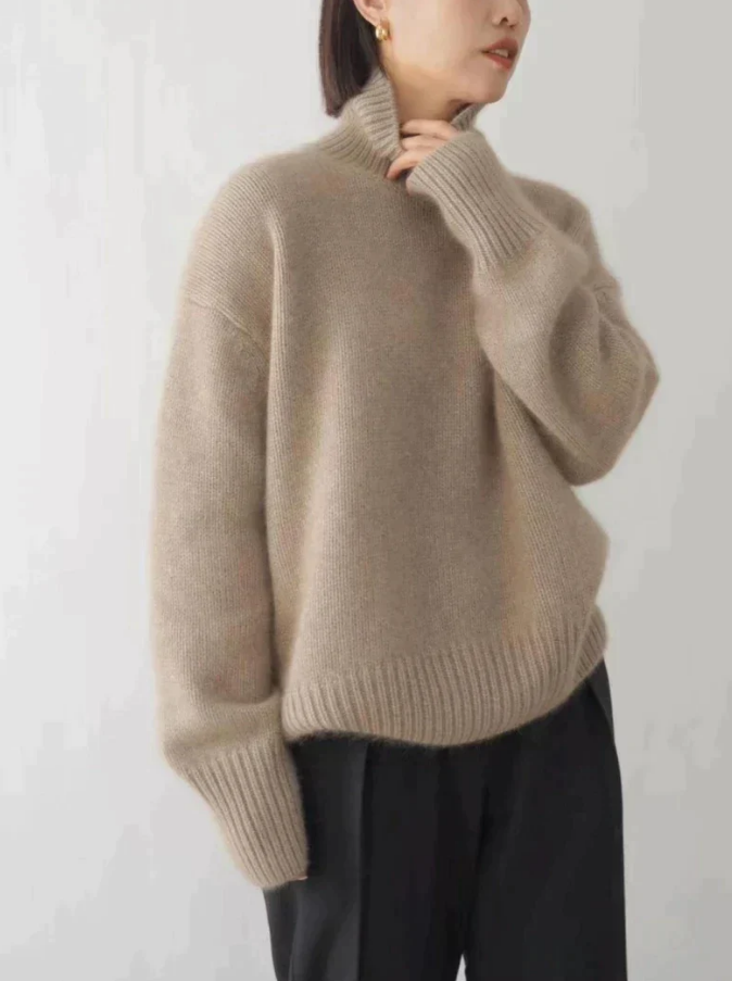 Kasjmir turtleneck-genser