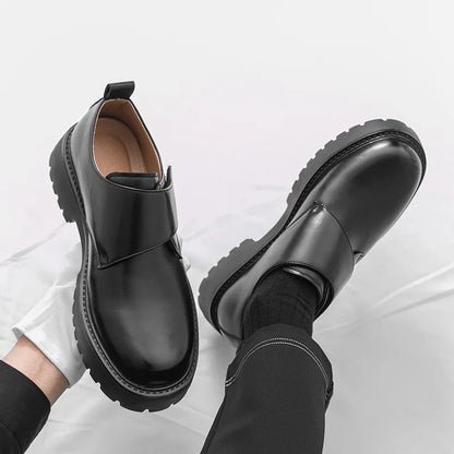 Nye Oxford Herresko med Tykk Såle – Komfortable og Stilrene i Skinn