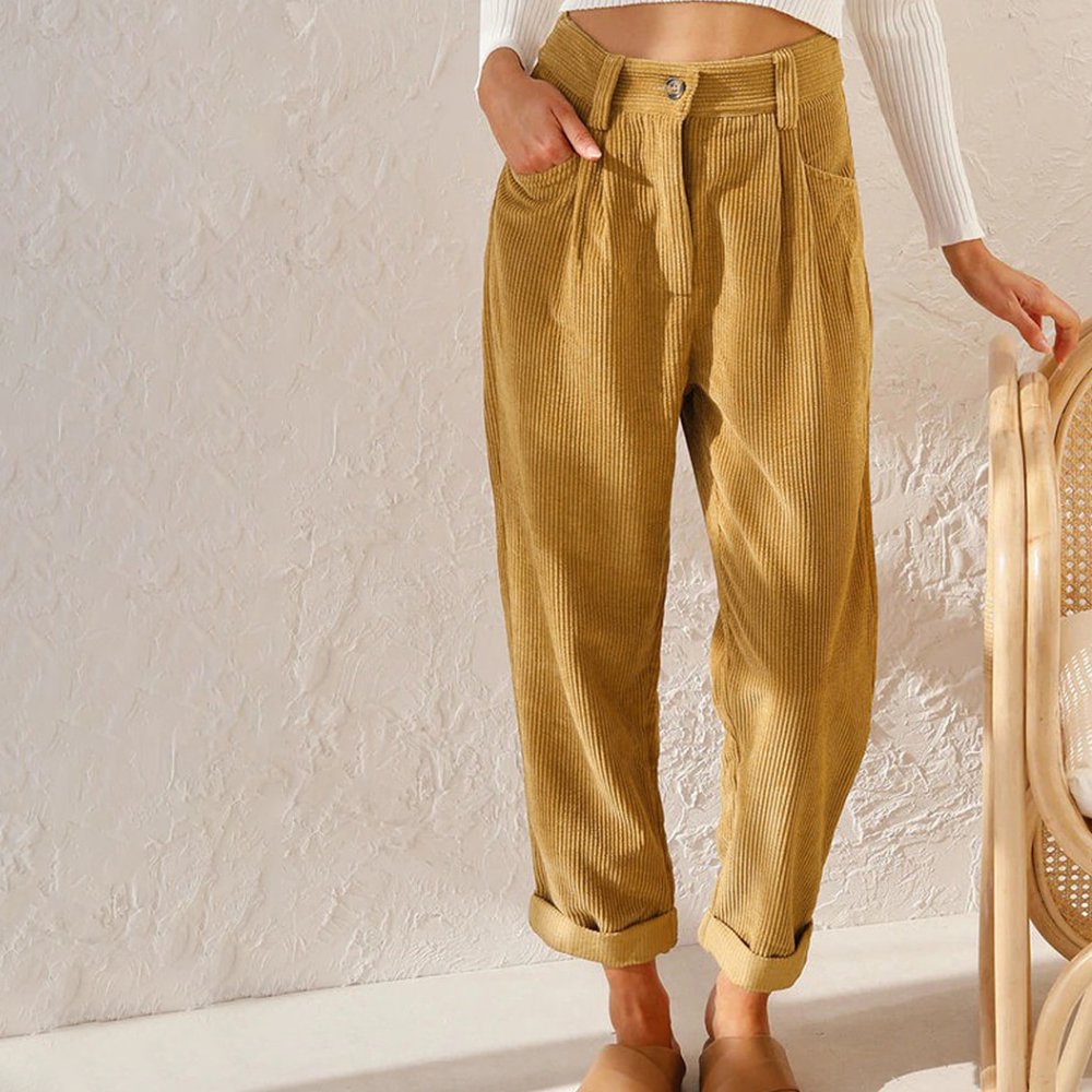 Bukser i kordfløyel