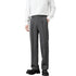 Klassiske Herrebukser – Elastisk Midje & Tidløs Passform | Business Casual Bukser i Koreansk Stil (S–4XL) – Svart