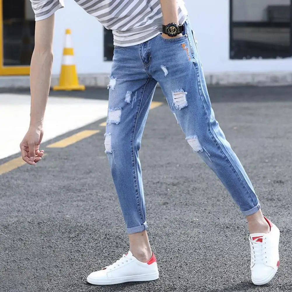 Stilige denimjeans for menn