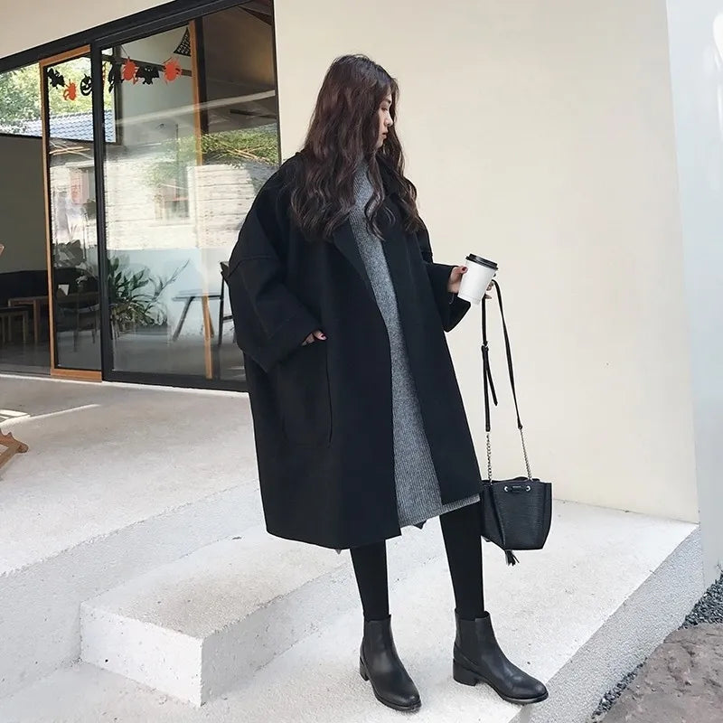 Trenchcoat i ull