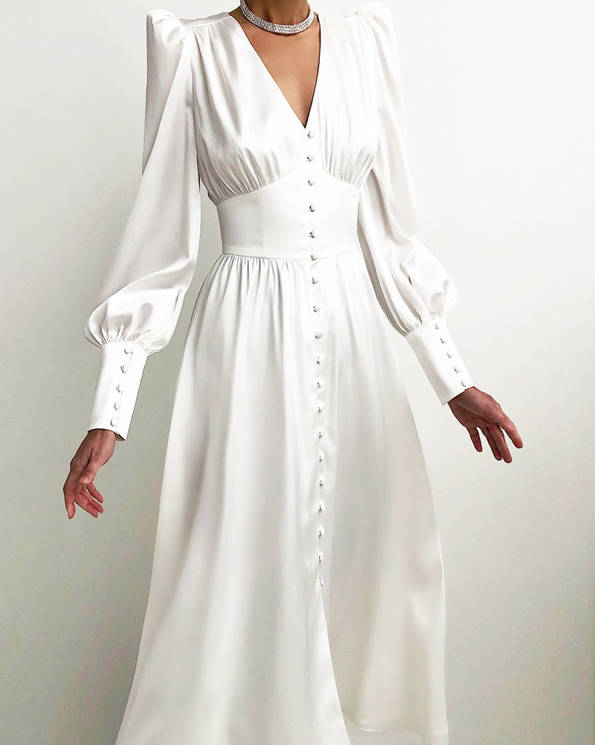 Elegante satengkjoler
