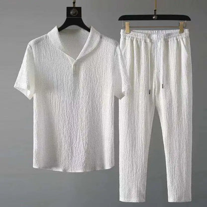 Sommer Joggedress for Menn – T-skjorte + Bukse Sett fra MOOWNUC | Sporty og Komfortabelt