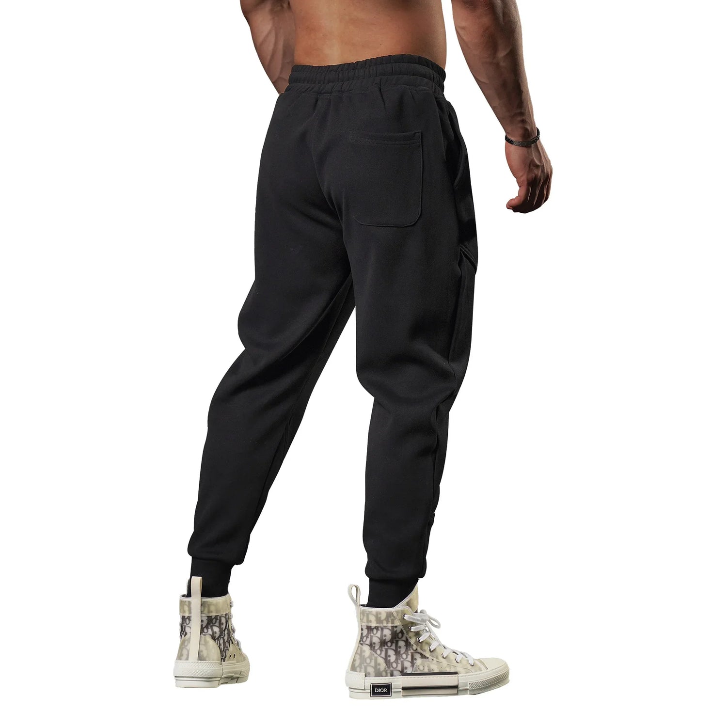 Herre Treningsbukse – Slim Fit Joggebukse til Trening, Løping og Hverdagsbruk