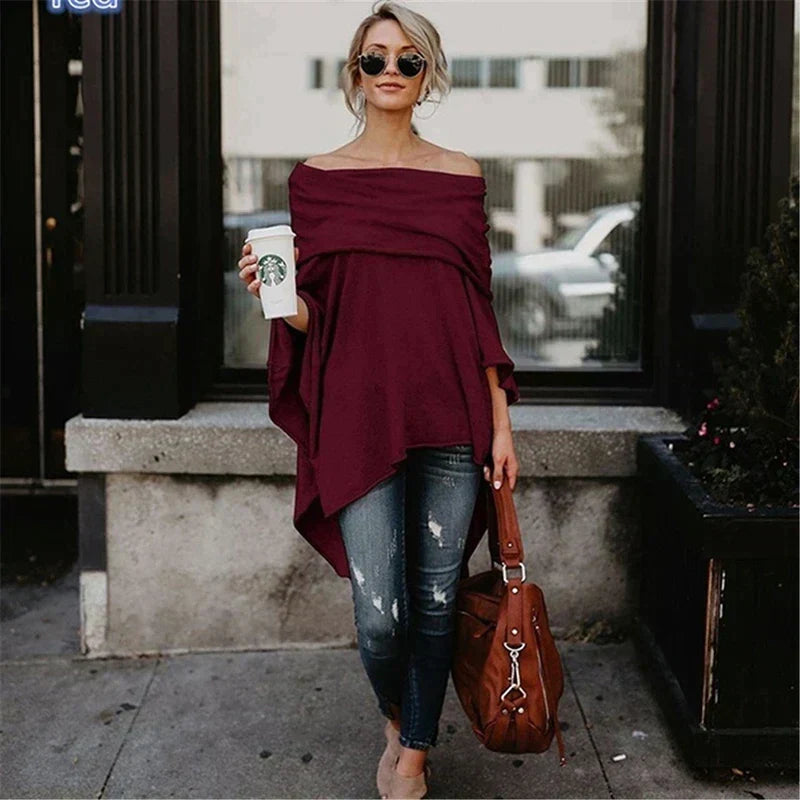 Elegant langermet bluse