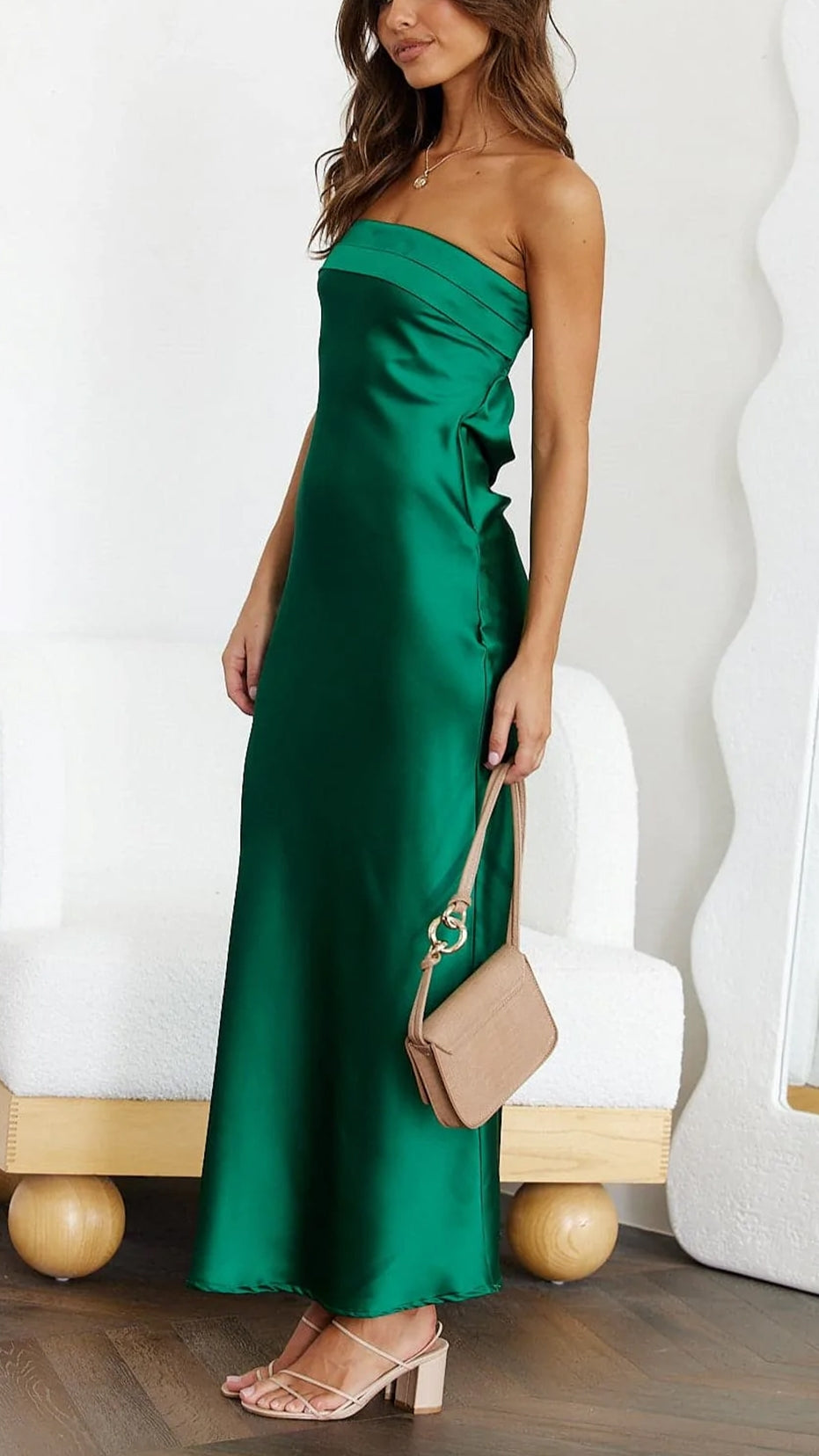 Fara | Elegant satengkjole