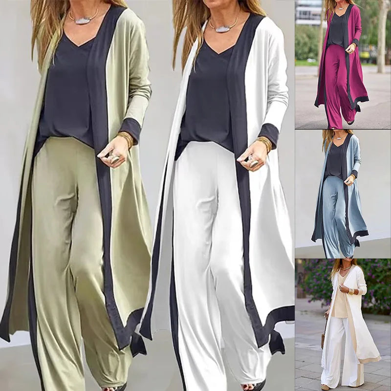 Uformelt joggedress-sett med cardigan
