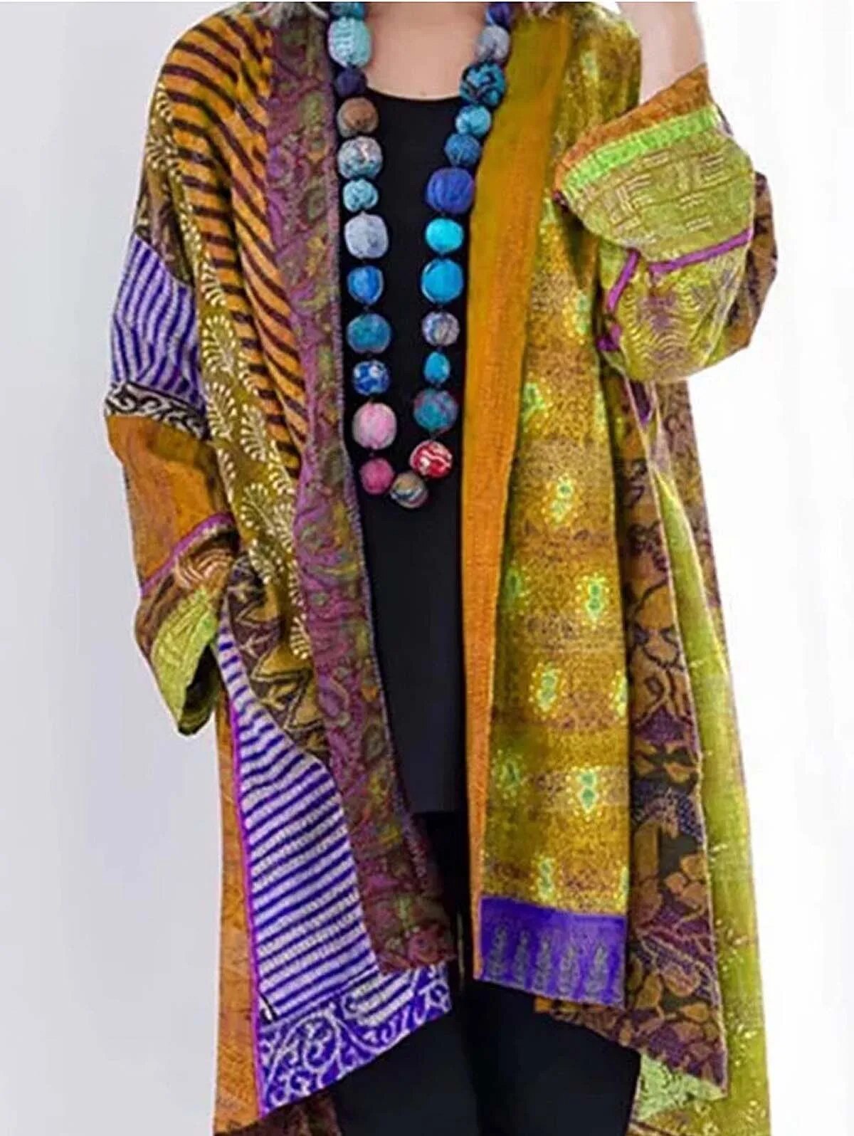 Fargerik cardigan