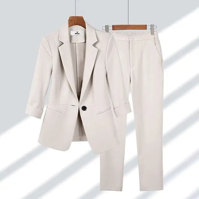 Blazer- og buksesett