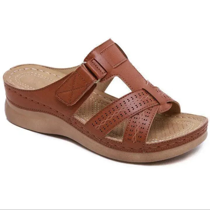 Sandaler i skinn