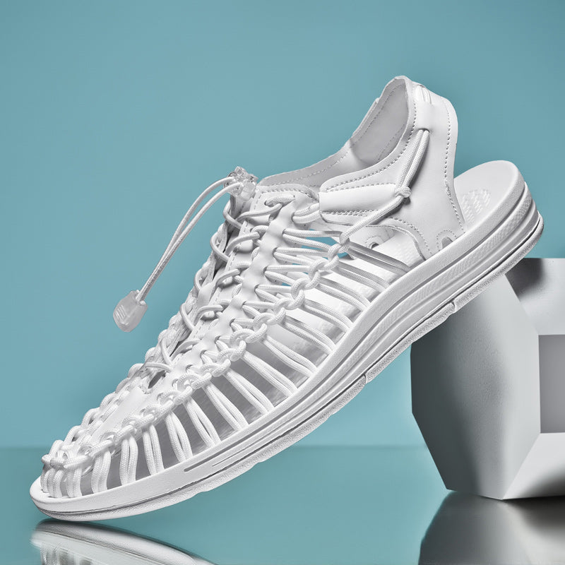 Mesh sandaler for menn