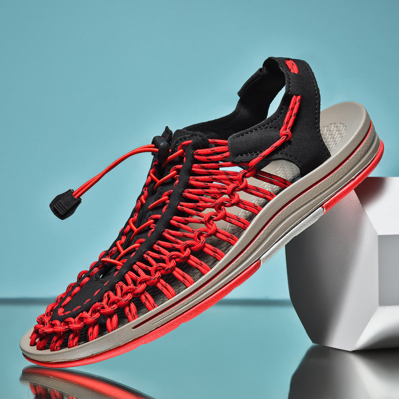 Mesh sandaler for menn