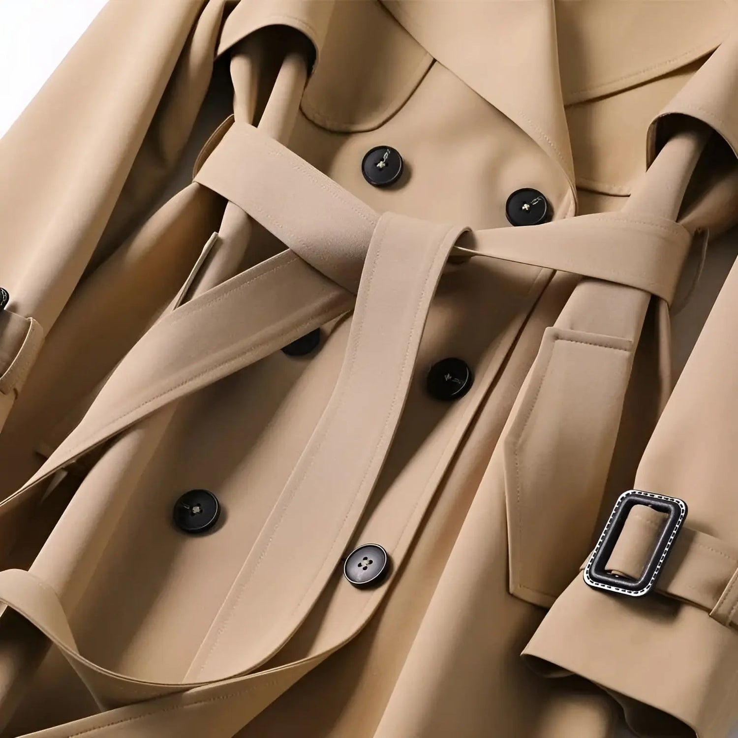 Klaerigo | Stilren trenchcoat