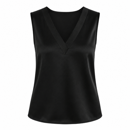 Elegant Satengbluse til Dame – Silkemyk Skjorte med Tidløs og Sofistikert Stil