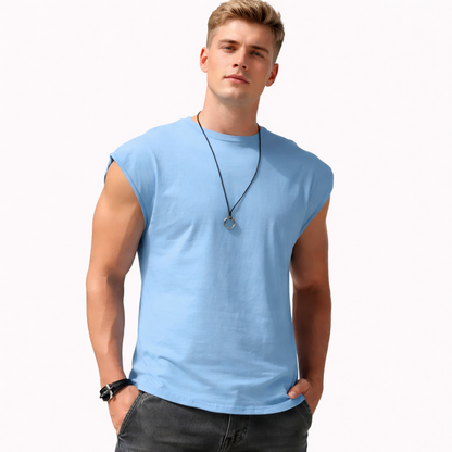 Trenings Singlet til Herre – Pustende Mesh &amp; Quick-Dry Tank Top