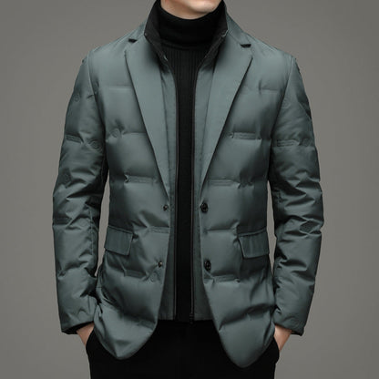 Dundynejakke i dress for menn, business og casual