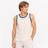 Vintage Slub Cotton Tank Top – 230gsm Ermeløs Topp til Herre – BX-Blå-Lys vest