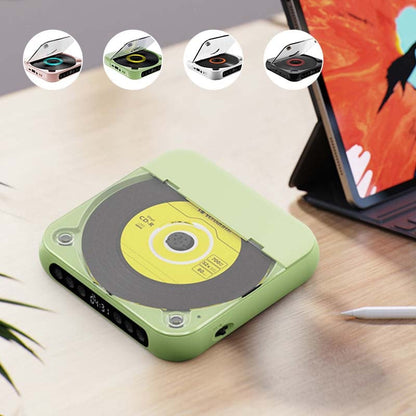 Bærbar CD-spiller med Bluetooth i rosa – bilde 6